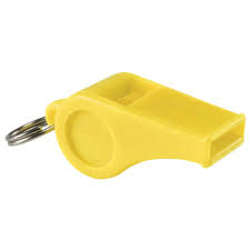PLASTIC WHISTLE ASSORTED COLOUR 7G