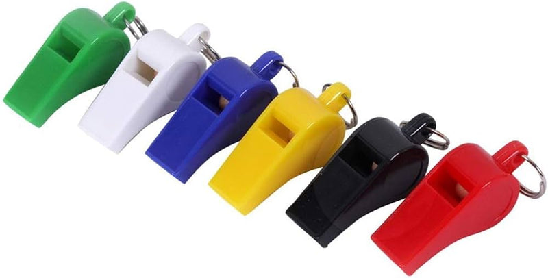 PLASTIC WHISTLE ASSORTED COLOUR 7G
