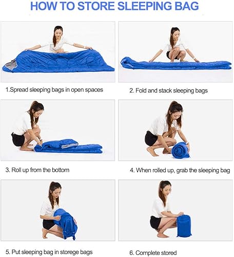 GOSPORT LD SLEEPING BAG ENVELOP-BLUE