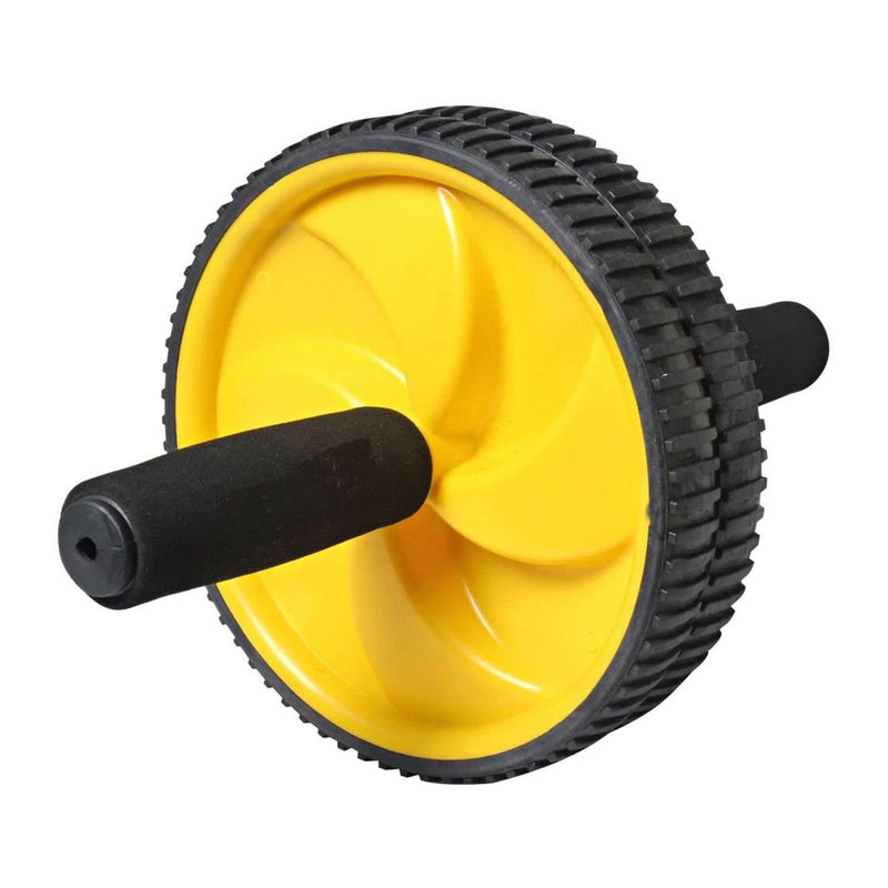 AB ROLLER EXERCISE WHILE-DOUBLE