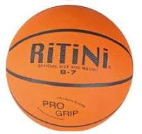 BASKETBALL RITINI SIZE 7 (ORANGE)