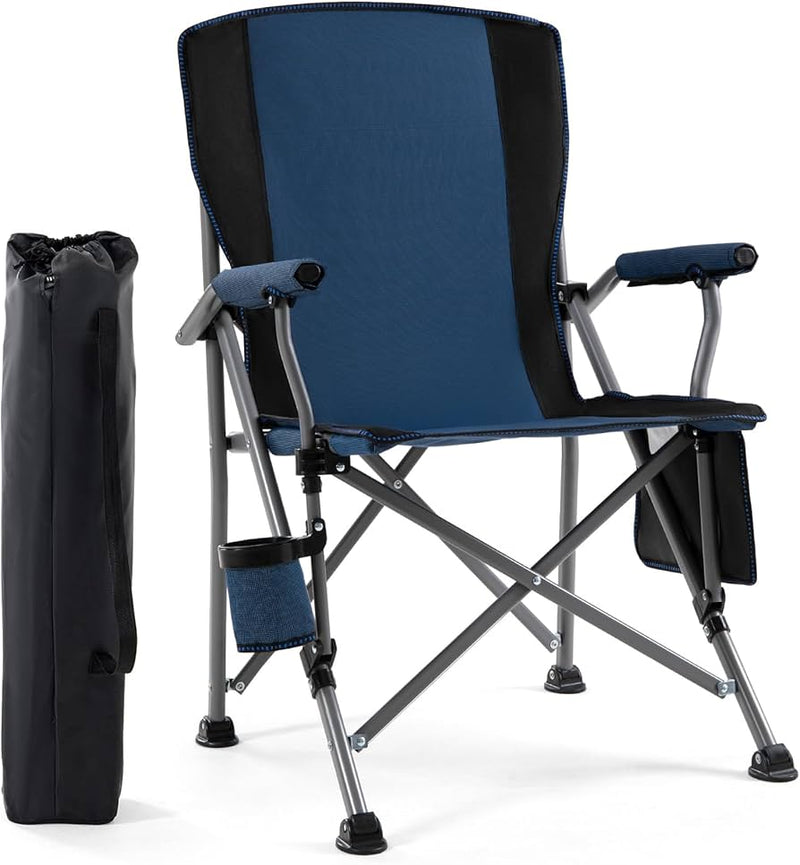 CAMPING CHAIR BLUE/BLACK