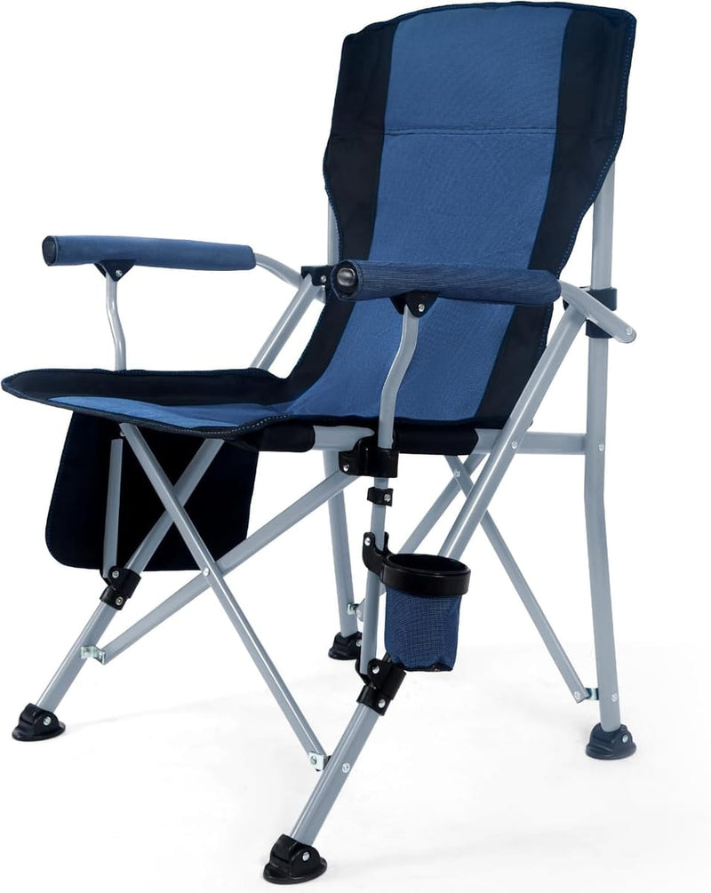 CAMPING CHAIR BLUE/BLACK