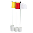 1 SECTION FLAG POLE 30 INCH-CUP FOR BELOW GROUND