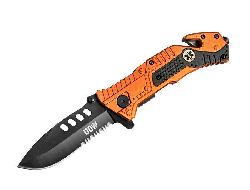4.75 orange black handle K2164