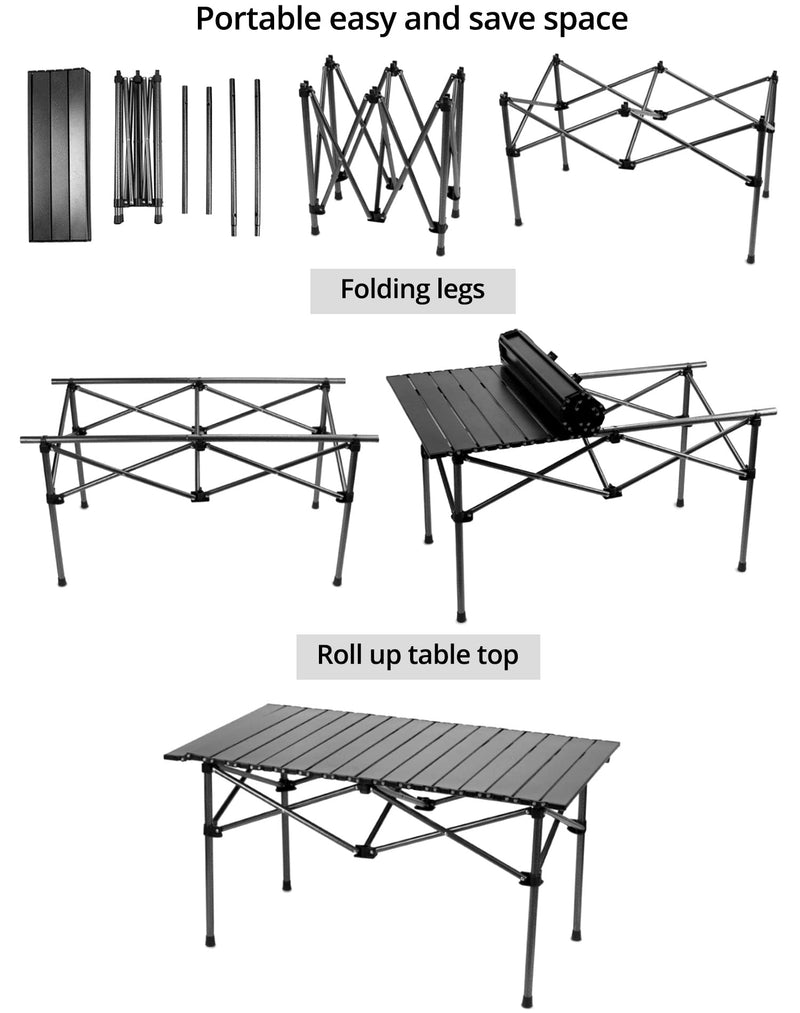 SKYTOUCH FOLDING TABLE 95CMX50CM