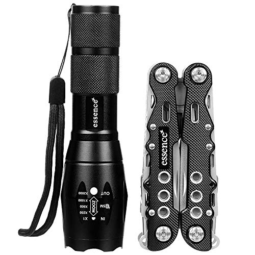 15 in 1 MULTITOOL+ LED TACTICAL FLASHLIGHT SET