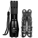 15 in 1 MULTITOOL+ LED TACTICAL FLASHLIGHT SET