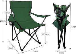 GOSPORT LD FOLDABLE CHAIR-GREEN