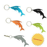KEYRING WITH BOTTLE OPENER SWORD FISH SHAPE